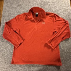 The North Face Red Polartec Classic Fleece Pullover #770