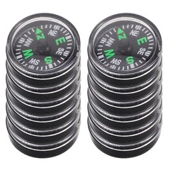 12pcs Compass 20mm Compact Lightweight For Outdoor Activities