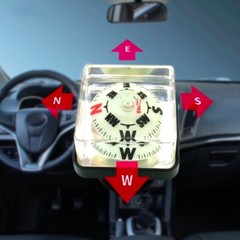 Automobile Dashboard Mount Auto Automotive Vehicle Car Boat Ball Compass Liquid
