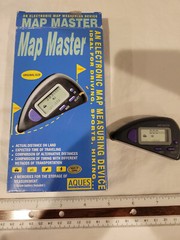 Aques Map Master Electronic Measuring Device Original Box Hiking Driving