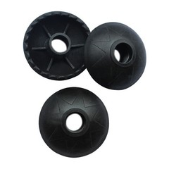 4Pairs Walking Crutch Tips Lightweight Anti Skid Rubber Covers for Hiking Poles