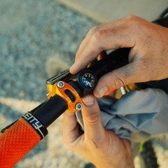 Clip-On Compass for Bikes | Handlebar Compass for Bicycle, Motorcycle, ATV, o…