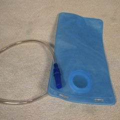 Hydration Bladder Unbranded Blue Compact Backpack Hiking Biking