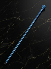 Handcrafted Convertible Titanium Walking Cane with Ice Ferrule – One of a Kind