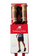 Walking Poles Trekking Hiking Sticks by New Balance Telescoping Ergonomic