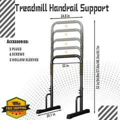 Leemeexaa Yellow Walking Pad Handle Bar