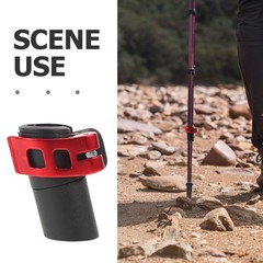 Trekking Pole External Lock Camping Stick Fastener Buckle Climbing