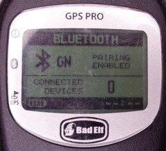 Bad Elf GPS Pro Bluetooth Data Logger BE-GPS-2200 with Lanyard & Cable – Works