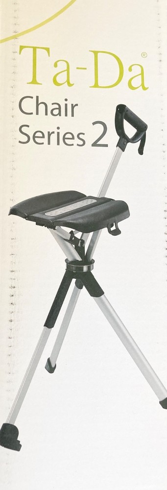 Ta-Da Chair Series 2 Portable Folding Walking Cane Chair 34.2″ Mobility Aid