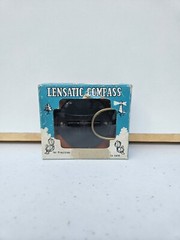 Vintage Compass Precise Pathfinder Engineer Lensatic Compass W/ Original Box