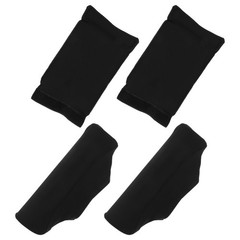 1 Set Durable Crutch Pads for Armpits Reusable Walking Stick Cushions Black