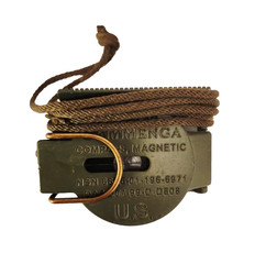 USGI Cammenga Model 3H Tritium Waterproof Lensatic Magnetic Military Compass USA