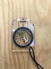Map Scale Compass Pocket Outdoor Hiking Guider Survival Navigation