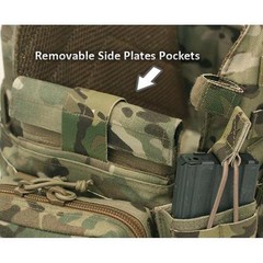 ELITE OPS SIDE ARMOUR POUCH DCS DCS-R RRC WARRIOR ASSAULT SYSTEMS MULTICAM