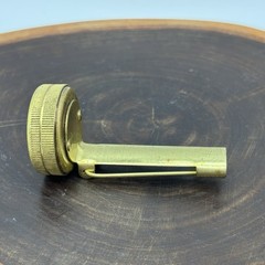 Brass Compass Belt Pin Style Vintage 2-1/2” Camping Hiking Outdoor Survival Tool