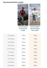 LEKI Nordic Walking Speed Pacer Vario Ultra Lightweight Carbon Poles Red 115cm