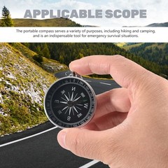 POCKET COMPASS HIKING EXPLORING CAMPING WALKING ueSURVIVAL AID GUIDE A5S5