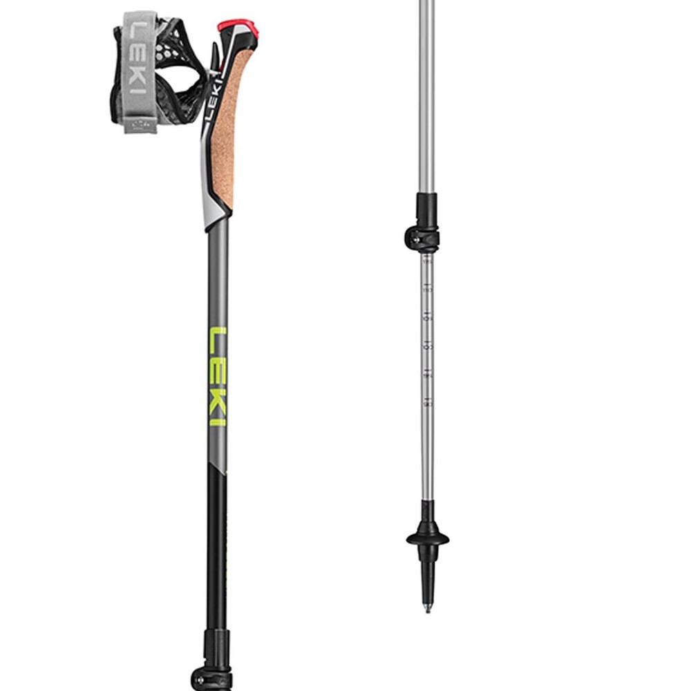 LEKI Traveller Aluminum Trekking Poles Black, One Size