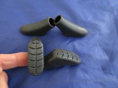 Gabel Nordic walking tips / shoes 2 pair / 12mm opening