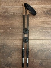 Komperdell Hiking Poles Green Rambler Cork, NEW with invoice
