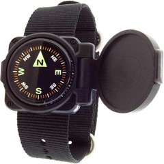 ArmArmour 1 Shielded Wrist Compass with Rugged Tactical Zulu Strap