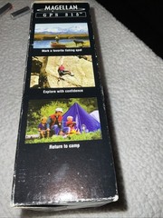 Magellan Marine/Outdoor Handheld NAV GPS 315/320 EUC In Box With Manual TESTED