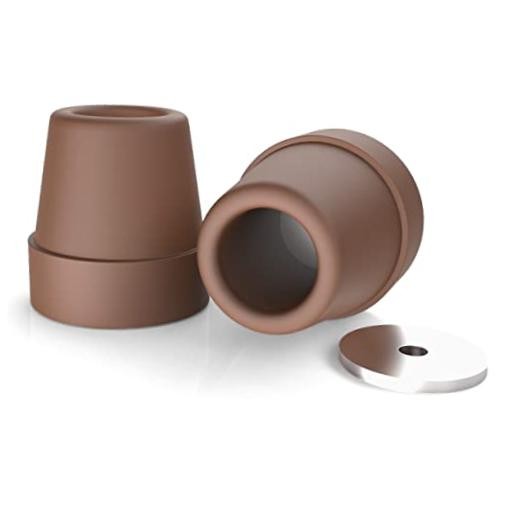 Pack of 2 Rubber Tips Accessories, 9/16″ Rubber End Caps, Replacement for