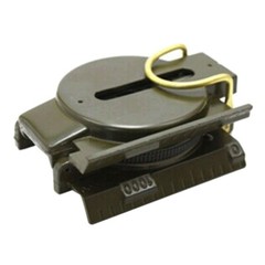 Compass Military Outdoor Camping Army Green Hiking Survival Trip Navigation Tool