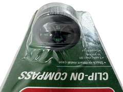 NEW OLD STOCK Coleman Clip On Compass