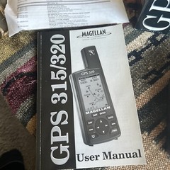 MAGELLAN 315 Portable GPS Navigator Boating Fishing Hunting Hiking With Box
