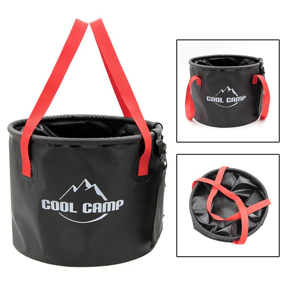 Portable Water Basin Heavy Duty PVC Tarpaulin Quick-drying Stand Upright