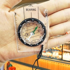 BOSOIRSOU 12pcs Orienteering Compass Set – Waterproof, Map for 12 pcs