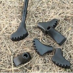 6-8 Pack 11mm Trekking Poles Tips Set Rubber Trek Cane Tips Protectors Hiking