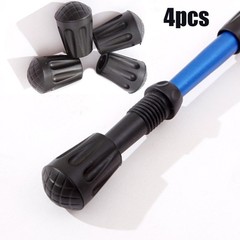 4Pcs Walking-Stick Rubber Ferrules for cane Crutch Tip Ends Trekking Pole Tip
