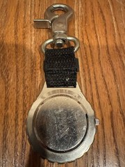 TOMAX Clip-On Compass North Jersey 1895 Japan Mvt w/ Tachymeter & Mini Strap