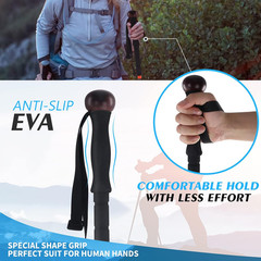 G2 GO2GETHRE Multipurpose Telescopic Trekking Poles – Strong Aircraft Alloy Walk