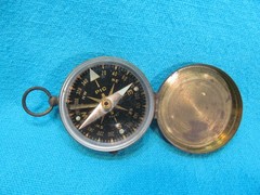 PIC BRASS COMPASS MADE IN JAPAN