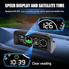 Car Inclinometer for Off-Road, GPS Speedometer MPH KMH with Compass, X60 Pro