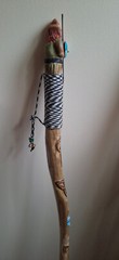 Hand made Viking one of a kind walking, hiking stick