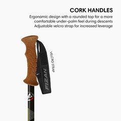 Tierra Trekking Poles – 8 oz, Ultralight, Backpacking, Thru Hiking Poles, Adj…