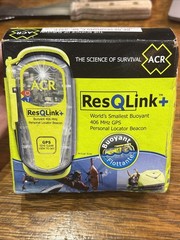 ACR ResQLink+ PLB-375 Buoyant 406 MHZ GPS Personal Locator Beacon NEW OLD STOCK!