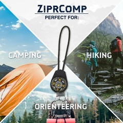 Sun Company ZiprComp – Micro Ball Compass with Lanyard