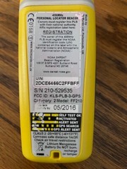 Mcmurdo Fast Find 406 Personal Locator Beacon (PLB)