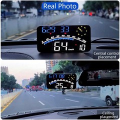 Velocimetro Gps Digital, Automovil Pantalla Frontal Hud Universal Con V…