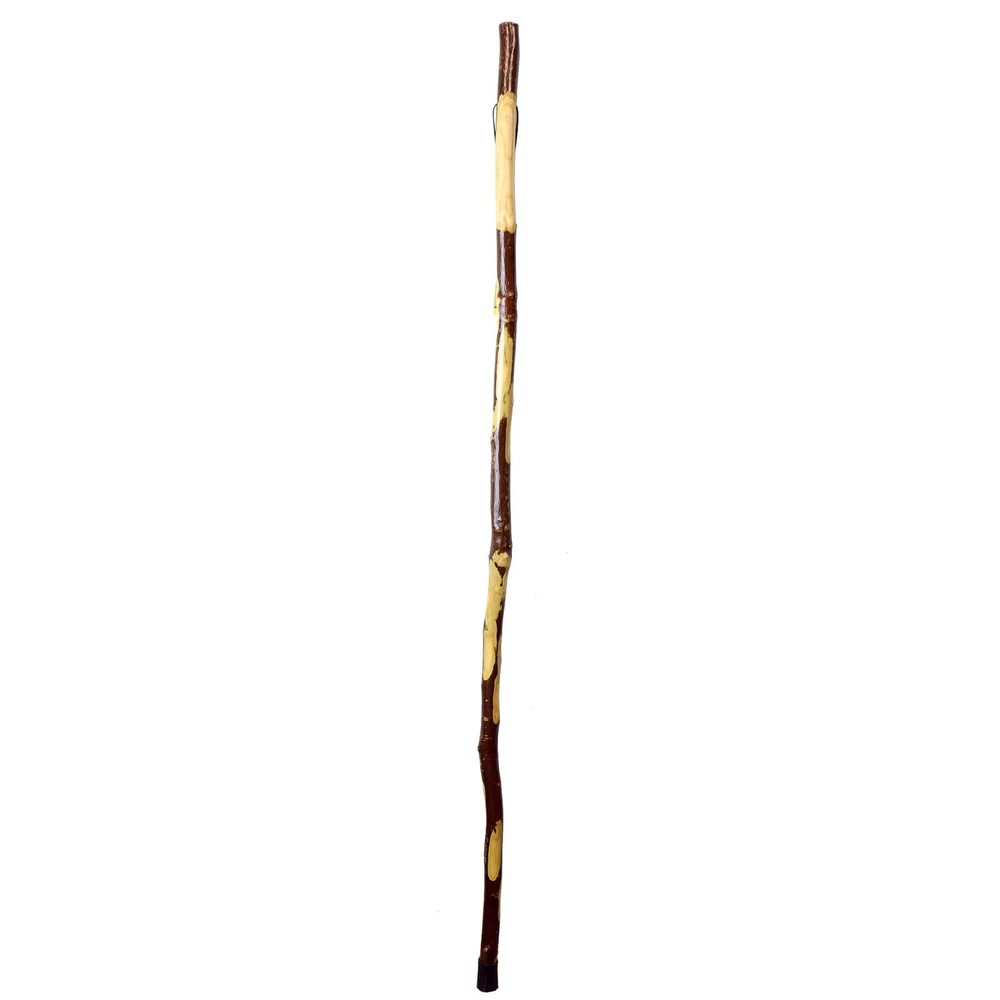 Wilcor’s Hardwood Hiking Stick: Your 54in Trail Buddy, Leashed for Adventure!