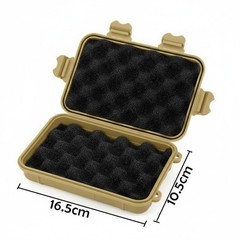 Sealable Container Dustproof Case Outdoor Use Travel Storage Shock-resistant