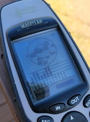 Magellan Meridian Gold Handheld GPS Receiver Hiking/Camping/Boating Battery Op