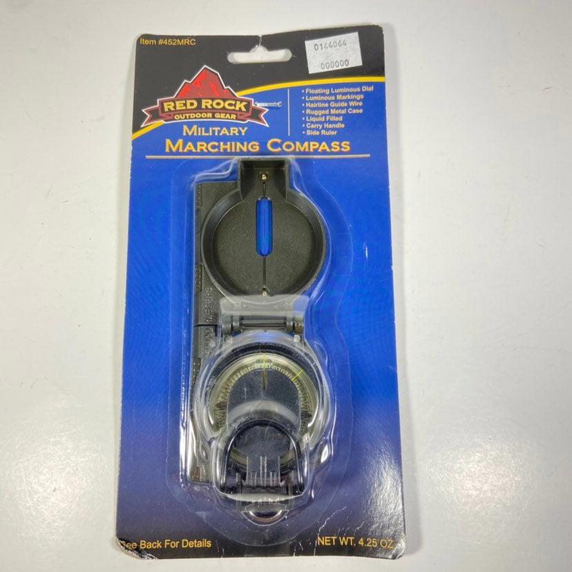 Red Rock Outdoor Gear Military Marching Compass #452MRC