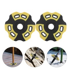 2 Pcs Snow and Mud Basket Replacement Tips for Poles Stick Protectors