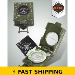 AOFAR AF-4074 Military Compass Waterproof Sighting for Camping & Hiking